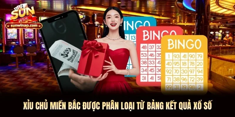 Xỉu chủ miền Bắc Sunwin được phân loại từ bảng kết quả xổ số